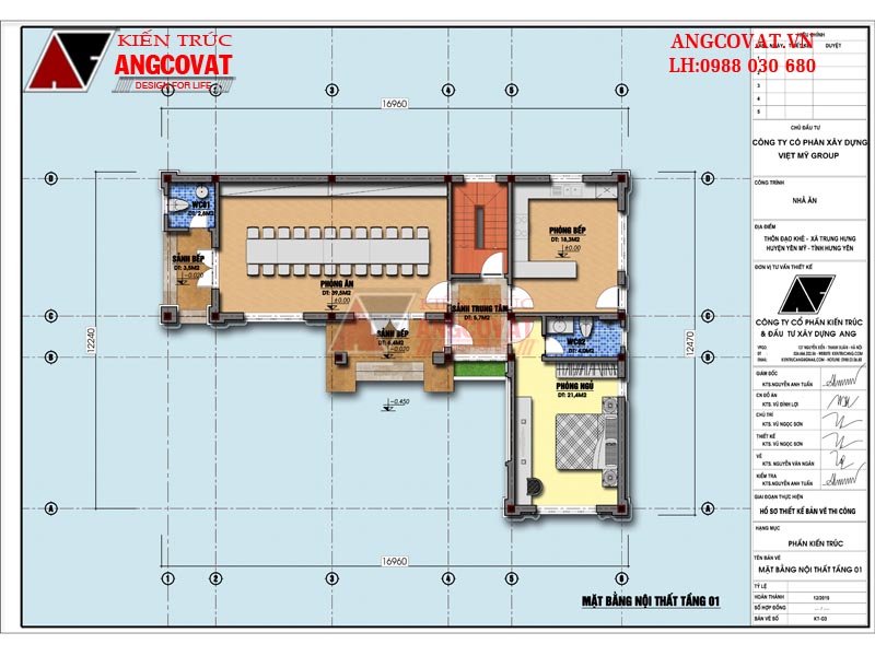 bản vẽ mặt bằng nhà vườn 130m2 1 phòng ngủ