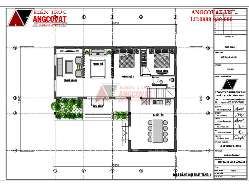 mặt bằng công năng 6 mẫu thiết kế nhà cấp 4 đẹp