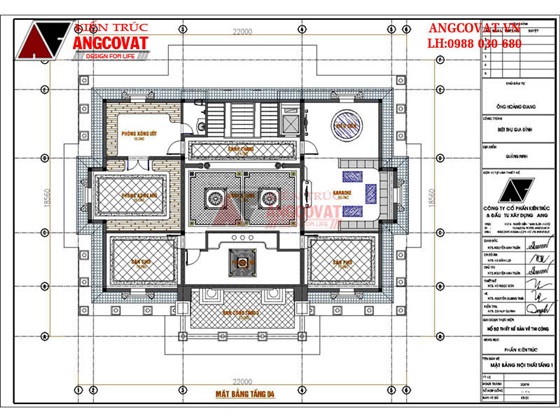 các mẫu biệt thự lâu đài 4 tầng