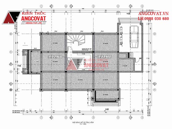 Bản vẽ thiết kế thi công nhà biệt thự 3