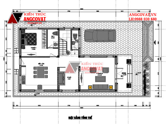 biệt thự 2 tầng 90m2 2