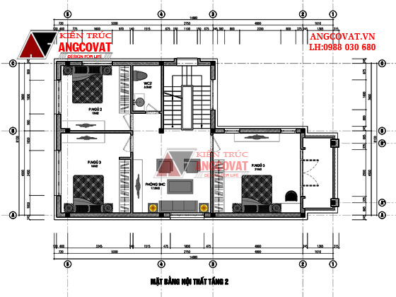 biệt thự 2 tầng 90m2 4