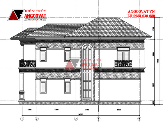 biệt thự 2 tầng 90m2 6