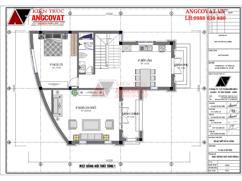 Biệt thự rộng 10m