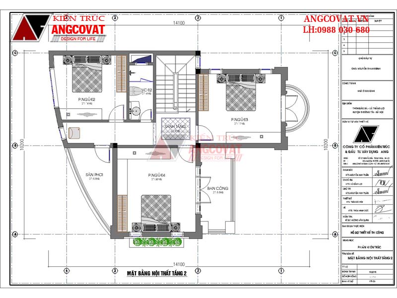 Biệt thự rộng 10m