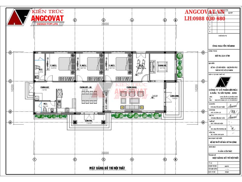 Biệt thự rộng 10m