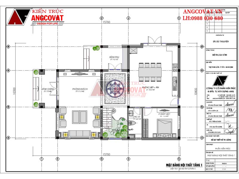 Biệt thự rộng 10m