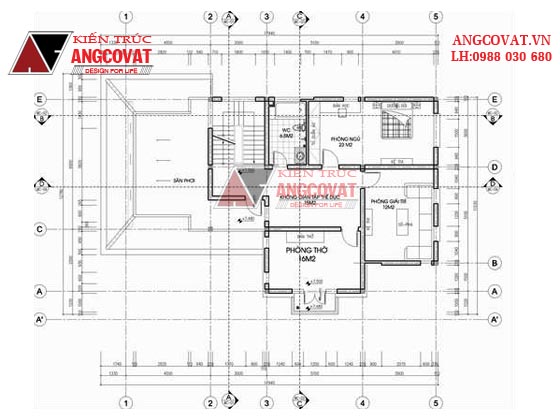 Hồ sơ thiết kế nhà 3 tầng 6