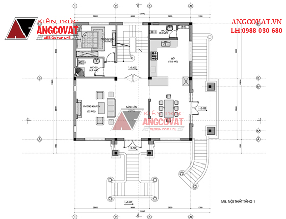 kiểu nhà biệt thự đẹp 4