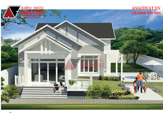 Mẫu nhà cấp 4 100m2 1