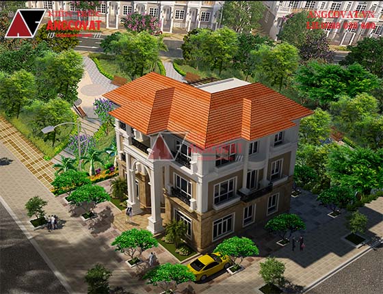 Nhà 3 tầng đẹp năm 2015 3