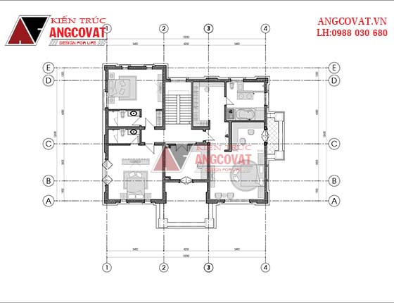 Nhà 3 tầng đẹp năm 2015 7