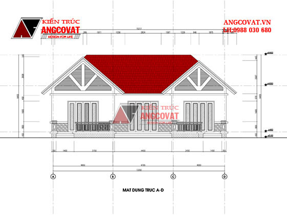 Nhà cấp 4 chữ U 7