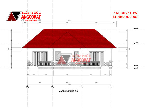 Nhà cấp 4 chữ U 8