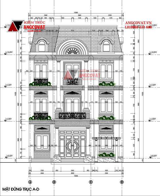 thiết kế kiến trúc nhà ở 10