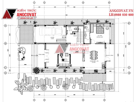 Thiết kế nhà 110m2 3