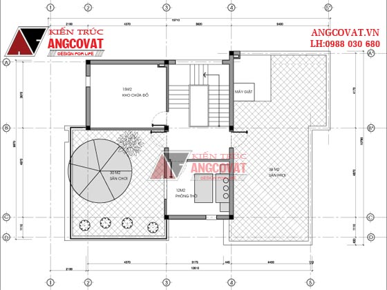 Thiết kế nhà 110m2 6