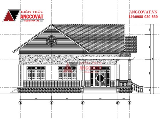 Thiết kế nhà 180m2 5