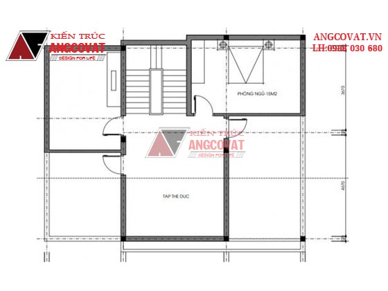 Thiết kế nhà 8x12m 4