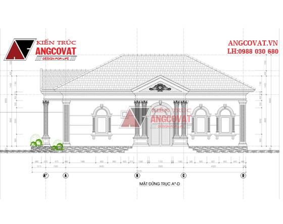 Thiết kế nhà 8x13m 6