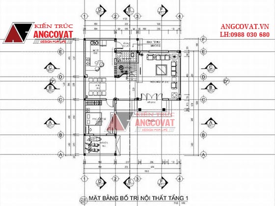 thiết kế nhà đẹp diện tích 90m2 3