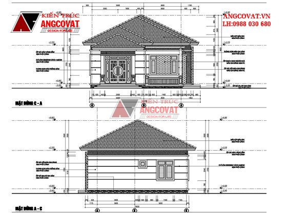 thiết kế nhà đẹp dưới 1 tỷ 12