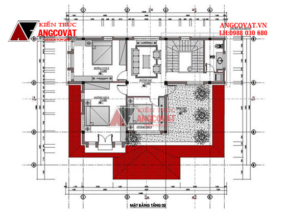 Thiết kế nhà mặt tiền 15m  4