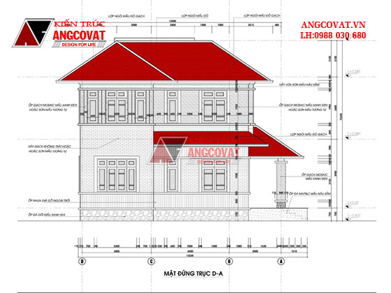 Thiết kế nhà mặt tiền 15m  7