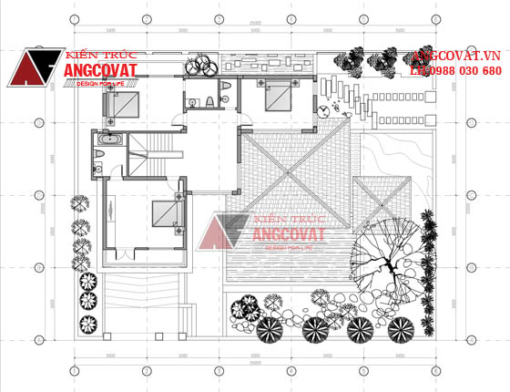 Thiết kế nhà ở 3 tầng 4