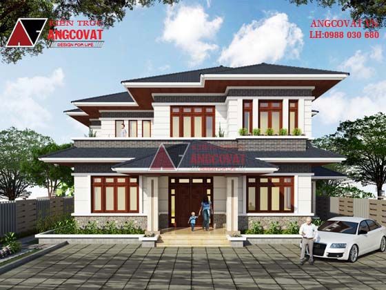 Thiết kế nhà vườn 200m2 2