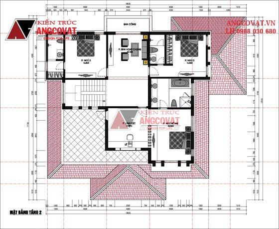 Thiết kế nhà vườn 200m2 6