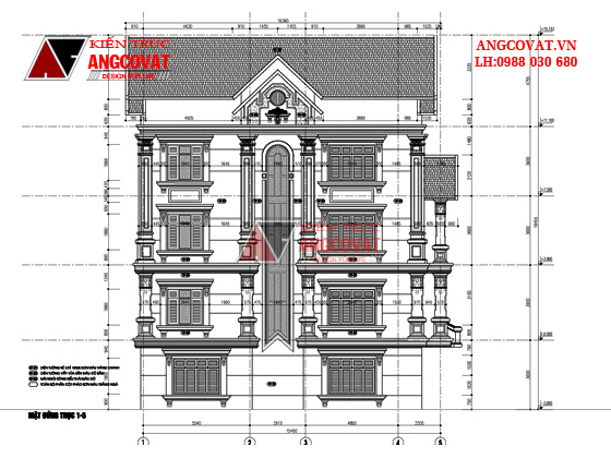 biệt thự mang phong cách cổ điển