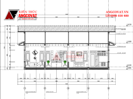 mẫu nhà cấp 4 đẹp 120m2 9