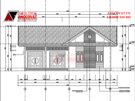 mẫu nhà cấp 4 đẹp 120m2 6