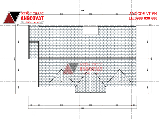 mẫu thiết kế nhà cấp 4 mái thái đẹp 4